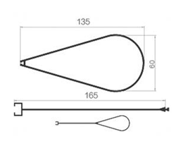 300 high combined drip hanger 60w-300h
